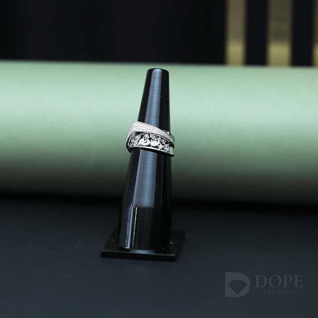 Elegant Round Cut Multi Lab Grown Diamond Ring