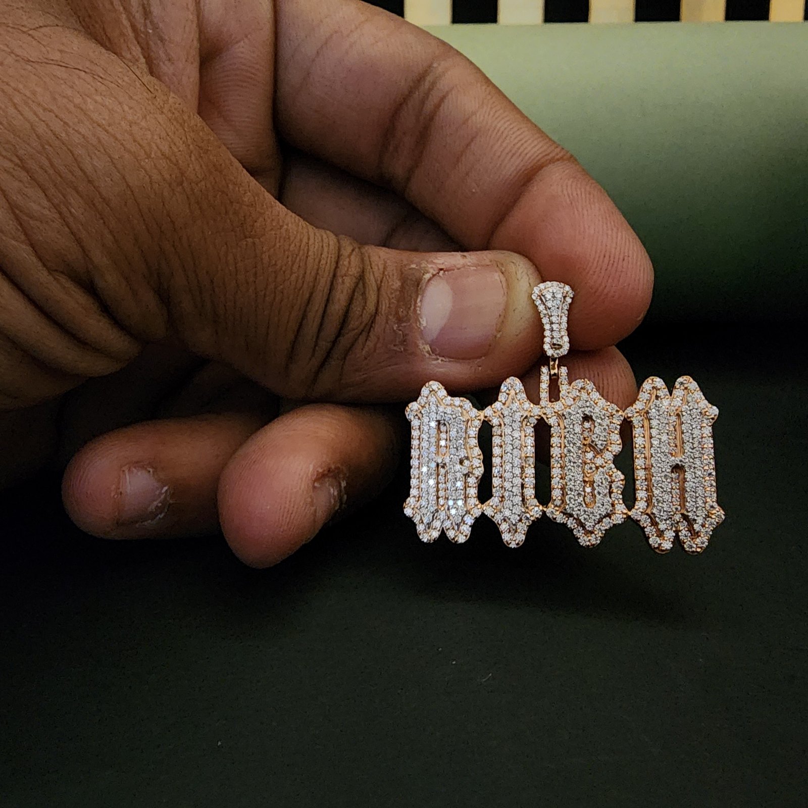 Custom Silver Plated Hip Hop Pendant For All Occasion Alternate View