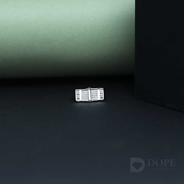 Stunning Men's Round Cut Pave Lab Grown Diamond Ring Alternate View