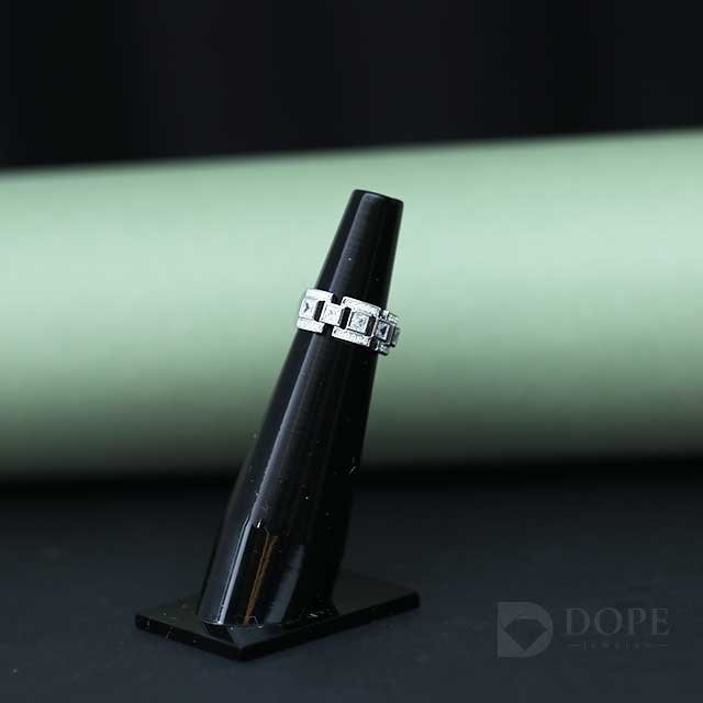 Men's Princess Cut Square Shape Lab grown  Diamond Ring