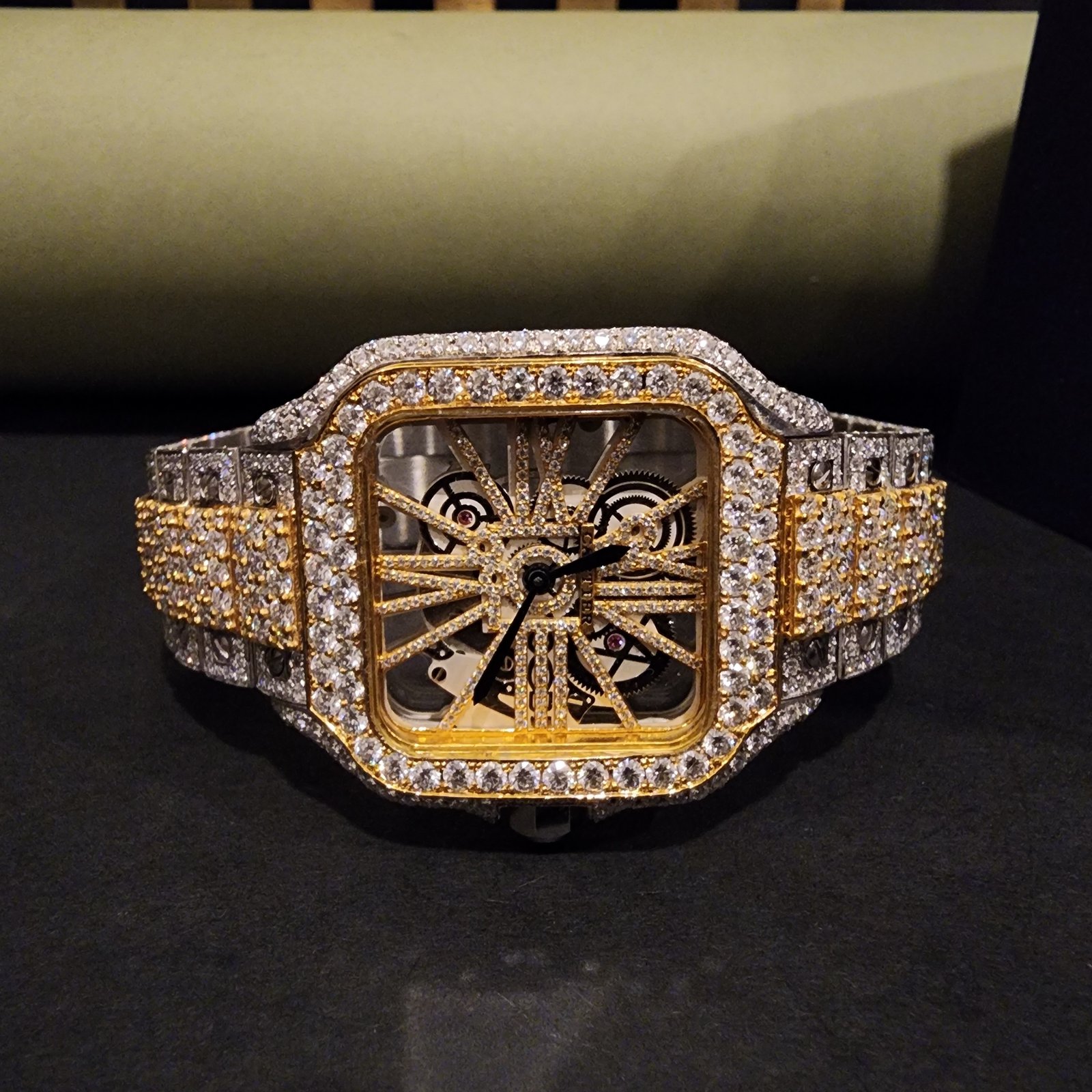 Exclusive Custom Full Iced Out Diamond Watch