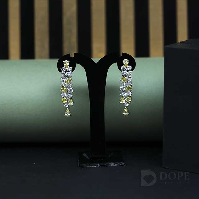 Elegant Drop Designer Diamond Earring For Her