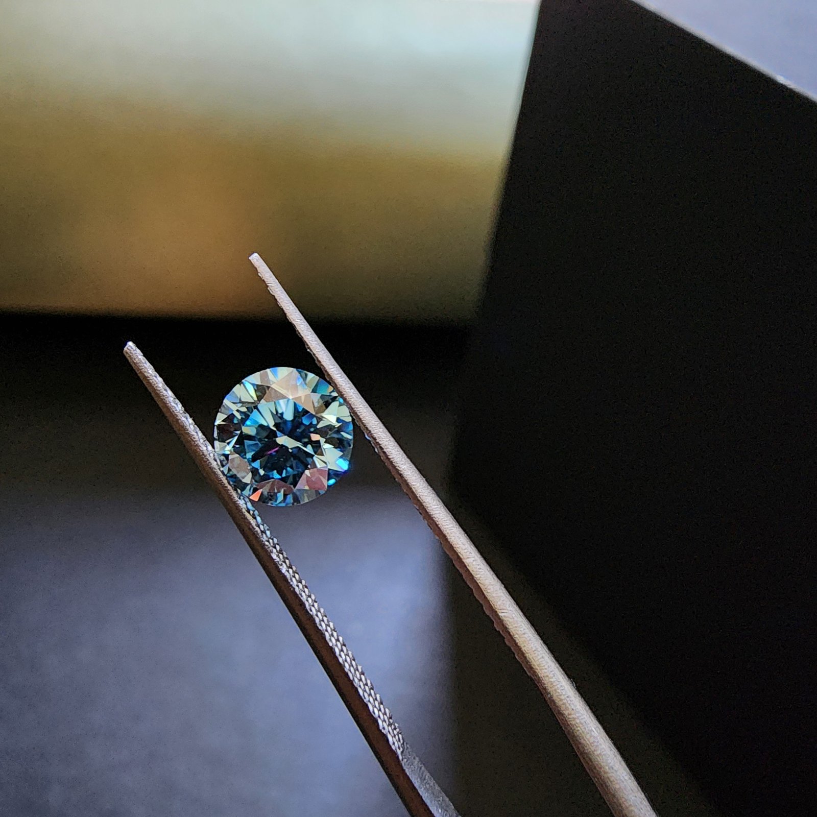 1.00CT Round Lab Grown CVD Diamond IGI Certified Filled Brilliant Cut