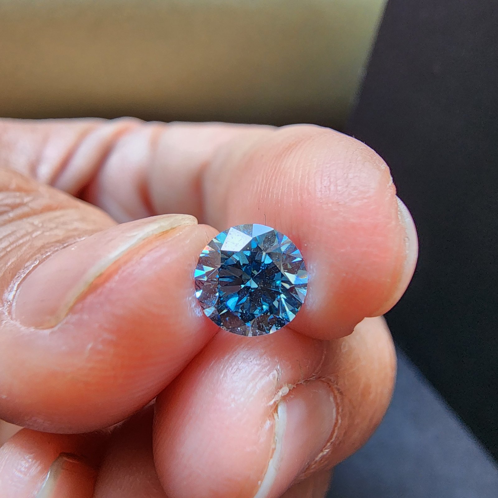 1.00CT Round Lab Grown CVD Diamond IGI Certified Filled Brilliant Cut Alternate View