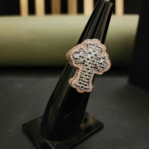 Unique Cross Hip Hop Ring