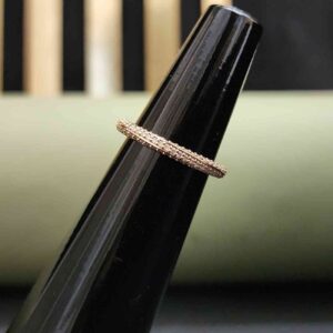 Adorable Elegant Style Classic Moissanite Eternity Band Ring