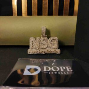 Hip Hop Moissanite Diamond NSG Pendant For Every Occasion