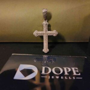 Full Iced Out Cross Hip Hop Pendant
