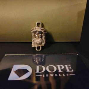 Jesus Hip Hop Pendant With Moissanite Diamond