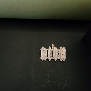 Customized RIGH Hip Hop Pendant With Moissanite Diamond