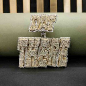 Iced Out Custom Stainless Steel Hip Hop Pendant