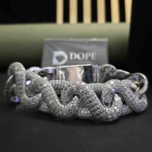 Men's Full Iced Out Hip Hop Diamond Bracelet