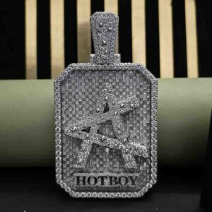 Customized Iced Out HOTBOY Pendant